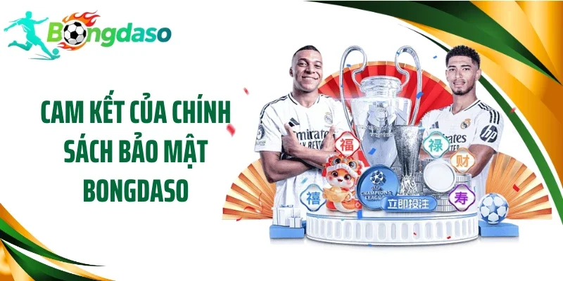 Cam kết của chính sách bảo mật Bongdaso